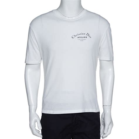 t shirt dior homme blanc|christian Dior luxury shirt.